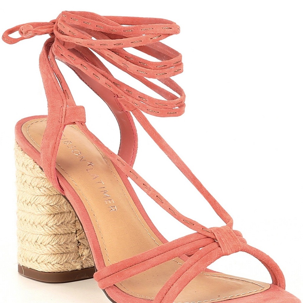 New Gibson Latimer lace up sandals